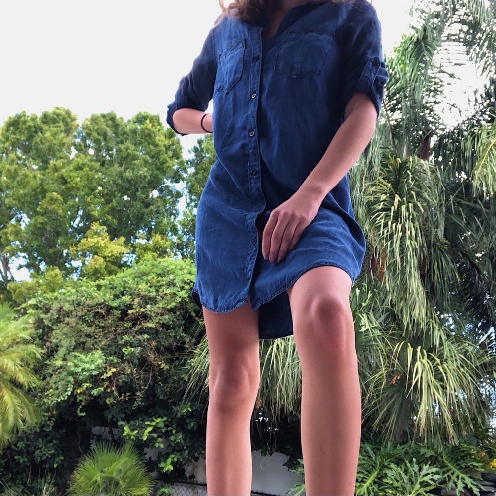 denim dress